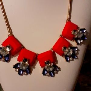 Gorgeously Rare red and heavenly  blue crystal